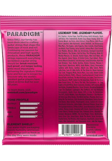 Ernie Ball 2023 Paradigm Super Slinky Elektro Gitar Teli 9-42