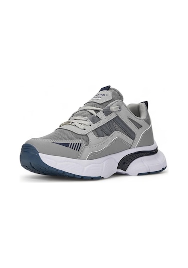 Wickers 2632 Genç Rahat Sneaker Gri/lacivert Gri - Lacivert