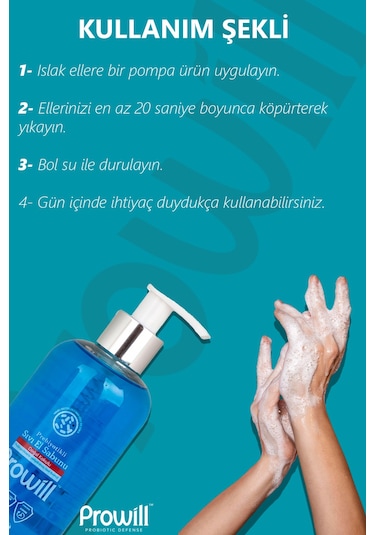 Prowill Prebiyotikli Sıvı El Sabunu 250 ML