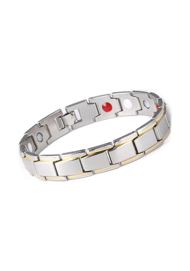 Vkemall Erkekler İçin Ayırılabilir Manyetik Tedavi Bilezik, Yorgunluk Giderici,情侣饰品, Boyutu Ayarlanabilir, Yjsl-020 Gold Vkemall Erkekler İçin Ayırılabilir Manyetik Tedavi Bilezik, Yorgunluk Giderici,情侣饰品, Boyutu Ayarlanabilir, Yjsl-020 Gold