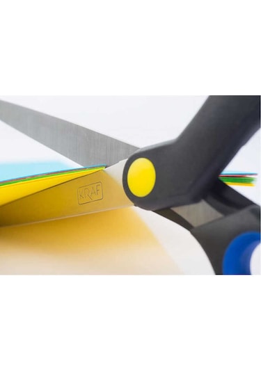 Kraf Makas Kauçuk Saplı 19Cm 715G