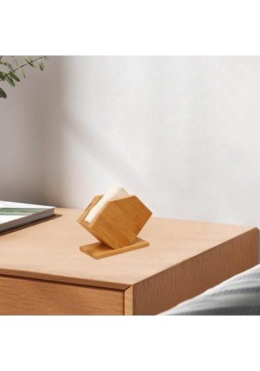 Trendooze Bar Cafe Ahşap Peçete Dispenseri - Daimi Model Ahşap