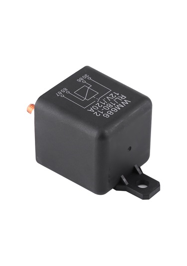 Yaozixa 12v 120a Yüksek Akım Araç Rölesi - 4 Pinli Nylon Kasa, Araba-van-bot Uyumlu, Düşük Akımı Yüksek Akıma Dönüştürücü
