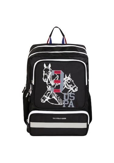 U.s. Polo Assn. Sırt Çantası Plcan24214 Siyah - Beyaz
