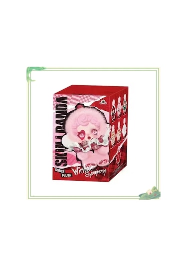 Skull Panda Bebek Peluş Sürpriz Paket Labubu Tarzı Özel Seri Çok Renkli