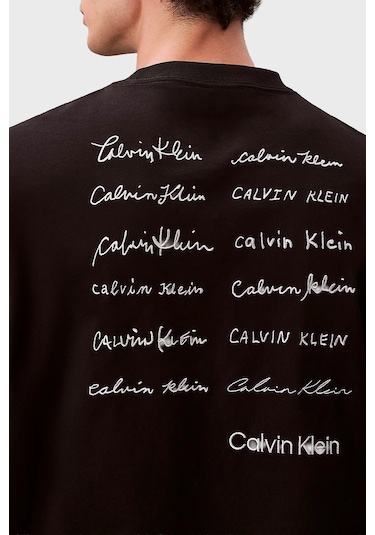 Calvin Klein Erkek T Shirt Lv04re828g Ub1 Siyah