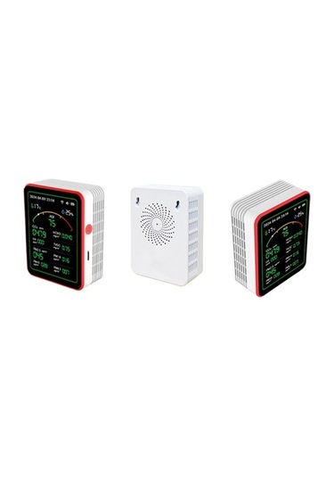 Tuya Wifi 15'i 1 Arada Hava Kalitesi Dedektörü Ev Tipi Taşınabilir Test Cihazı Su8g66