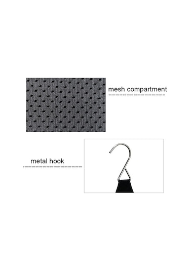 Sones Mtp-780 Büyük Kapasiteli Küçük Katlanabilir Seyahat Giysi Saklama Çantası Siyah