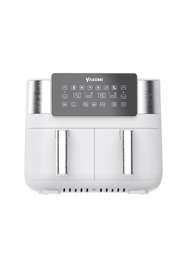 Yasomi Y80 8 LT 2850W Çift Hazneli ve Çift Motorlu Airfryer Fritöz