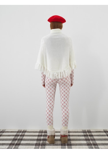 Ekru Yumuşak Dokulu Regular Fit Panço 851075 Ekru