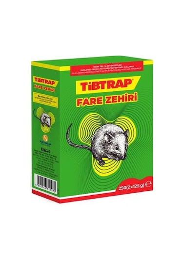 Tibtrap Buğday Fare Zehiri 250 G