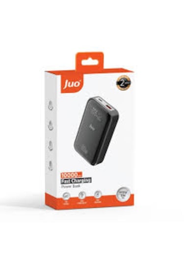 Juo 10000 Mah 33w Led Watt Amper Göstergeli Usb-a + Type-c Powerb
