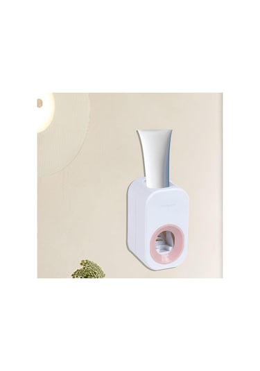 Suntek Magideal Ev Banyo Otel D İçin Otomatik Diş Macunu Dispenseri Beyaz