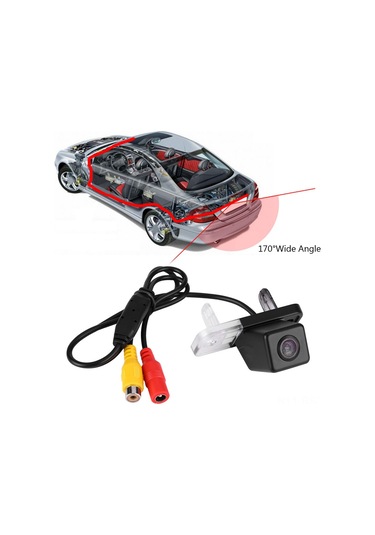Reedark Mercedes C/e/cls W211/w219/e230 İçin 170 Derece Geniş Açı Ccd Geri Görüş Kamerası - Gece Görüşü, Su Geçirmez, Hd Görüntü