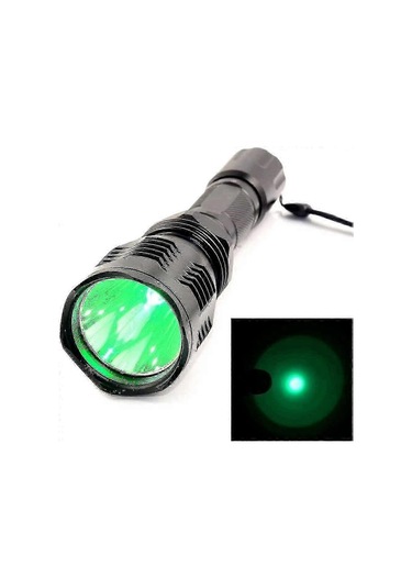 Yeşil Işık Süper Güçlü 2000 Lümen Taktik El Feneri Uzaktan Şarj Edilebilir Su Geçirmez Avcılık El Feneri Kamp, Dağcılık, Yürüyüş F26 Diğer