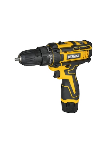 Rtrmax RTM340 26 NM 2 x 2 1.5 Ah Çift Akü X-lion Şarjlı Matkap - Akü Dahil