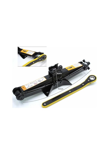 Oto Kriko Araç Kriko Cırcırlı Kriko 1.5 Ton Makas Tip Cırcırlı