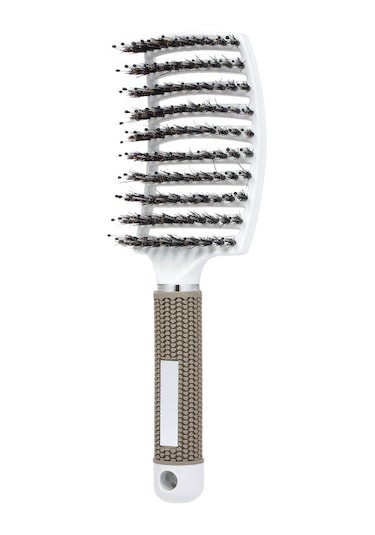 Yifomall Saç Masajı Yapan Nylon Fırça - Islak Ve Kıvırcık Saçlar İçin Rahat Tarama Aracı