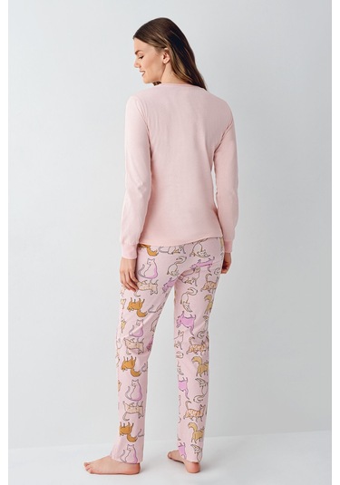 Rolypoly Kadın Pembe Pijama Takımı Rp3710-s-v2 Pembe