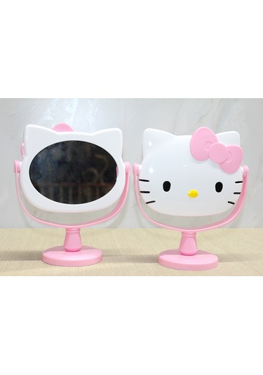 Periboia Hello Kitty Masaüstü Ayna Pembe Renk Çok Renkli