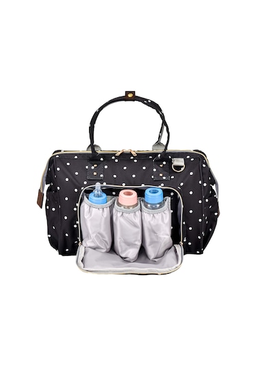 Lal Baby Baggage Bag Puantiye Omuz Askılı Anne Bebek Bakım Çantası Çok Renkli