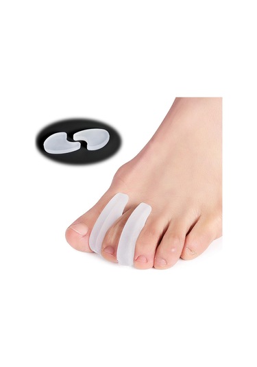 Suntek 2 Adet Toe Ayırıcılar Ayak Bakımı Ara Parçalar