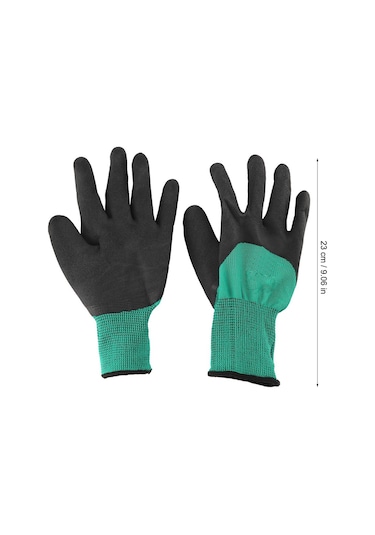 Mufunye Ergonomik 13 İğne Askılı, Soluklu Pamuk İpi, Geniş Alanlı Kayma Engellli, Bahçe Ve Ziraat Çalışmaları İçin Koruyucu Eldivenler Logo Yok