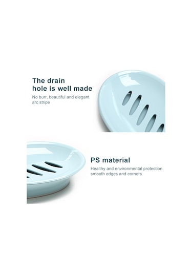 Sones Çift Kafes Ev Banyo Sabunluk Kutusu Kasa Tutucu Konteyner