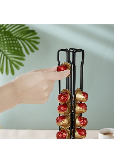 Liangmei Dönebilen 360 Derece Kahve Kapsülü Rafı Kahve Kapsülü Diğer