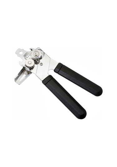 Mufunye Stainless Steel Manuel Konserve Açıcı, Çok İşlevli Cam Kavanoz Açma Aleti, Plastik Kollü Mutfak Gereci H3-001 Çok Renkli