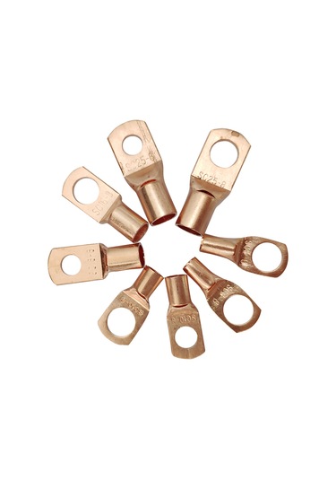 130parça/kutu Bakır Kablo Düğmeleri Ağı Heavy Duty Tel Düğmeleri Terminal Bağlantı Elemanları Çeşit Seti