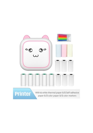 Çok Fonksiyonlu Taşınabilir S-8 Mini Termal Yazıcı