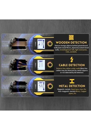 Weichuang01 Fnırsı Wd-01 Çok Fonksiyonlu Yük Taşıyan Duvar Tel Metal Dedektörü Koyu Çizgi Tarayıcı