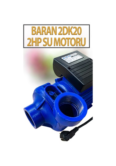 2 Hp 2850 R/min Su Motoru 220 V/50 Hz