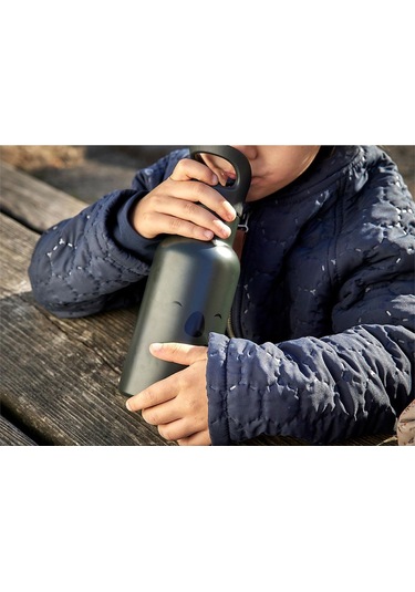 Nuuroo Bertil Pipetli Paslanmaz Çelik Termos Koala Chimera Siyah 350 Ml