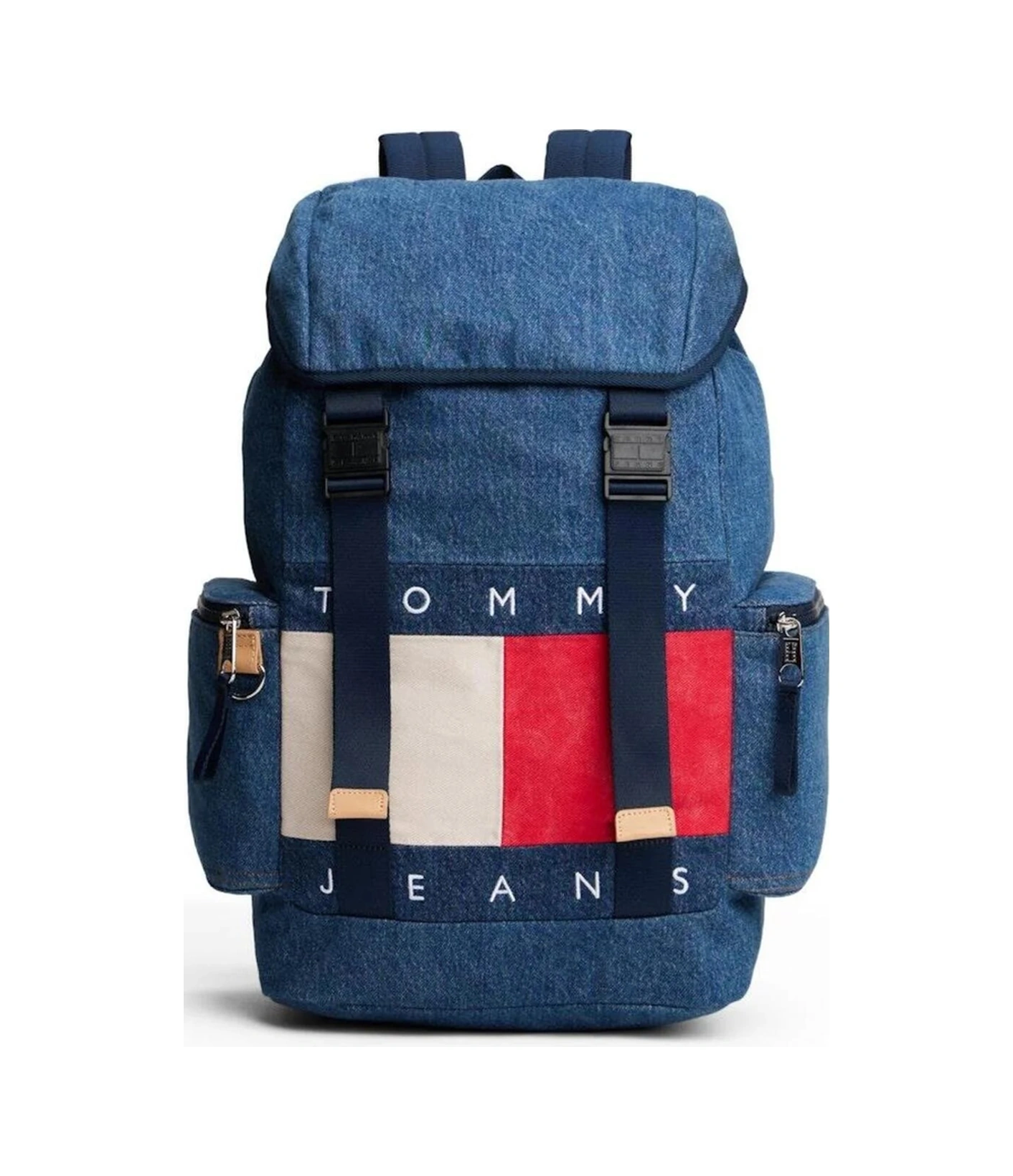 Tommy Hilfiger Erkek Günlük Sırt Çanta Am0am138121af Denim