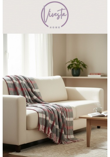 Scotch Battaniye 180 220 Cm Lüks, Yumuşacık Ve Sıcak Tutucu Konfor Battaniyesi Antrasit