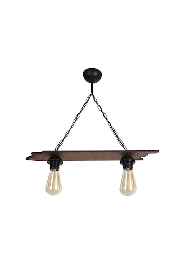 Vedemo Rustik William Ahşap Avize