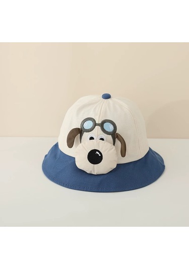 Yystore Bebek Şapkası Sevimli Balıkçı Şapkası Gff-06879 İlkbahar Ve Sonbahar Tarzı Blue