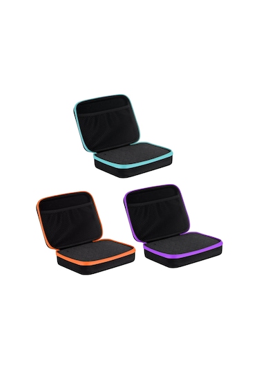 Suofeng Esansiyel Yağ Saklama Çantası 30 Bölmeli 5ml/10ml/15ml Düşmeye Ve Darbeye Dayanıklı Çok Renkli Esansiyel Yağ Çantası Hom-sf Mavi