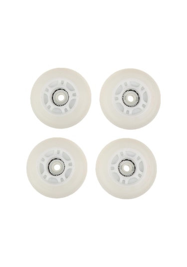 Suntek Paten Tekerlekleri Hokey Sıralı Flash Tekerlek 72mm-yeşil Yeşil