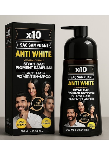 Xi10 Beyaz Kapatan Şampuan 300 ML