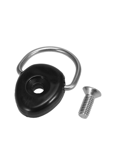 Teltree Plastik Ve Paslanmaz Çelik Oval D-kanca 4.8x3.5cm 10 Adet Paketi