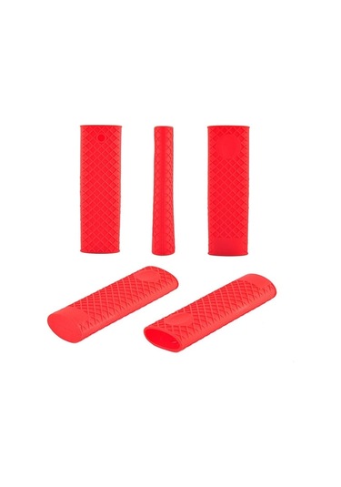 Tava Sapları İçin 2'li Silikon Isı Koruyucuları Siyah