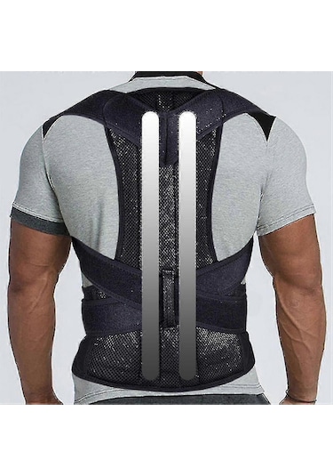 Ayarlanabilir Skolyoz Duruş Düzeltici Korse Sırt Desteği Bel Desteği - Duruşunuzu Doğal Yollarla İyileştirin - Kaiyi