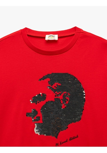 Koton Kırmızı Erkek Çocuk T-shirt 5skb10486tk KIrmızı
