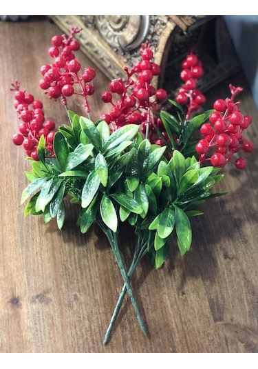 Yapay Çiçek Kokina 6 Kafalı Demet K50