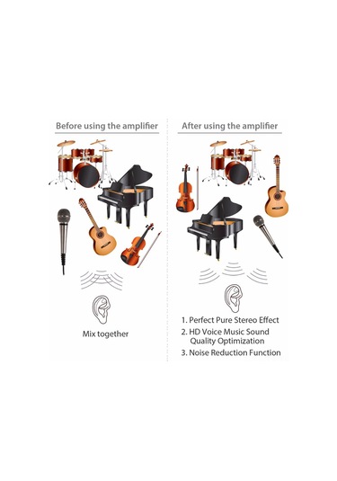 Teltree Taşınabilir Alüminyum Kulaklık Amplifikatörü - 1000mah Pil, 3.5mm Giriş/çıkış, Yüksek Ses Kalitesi