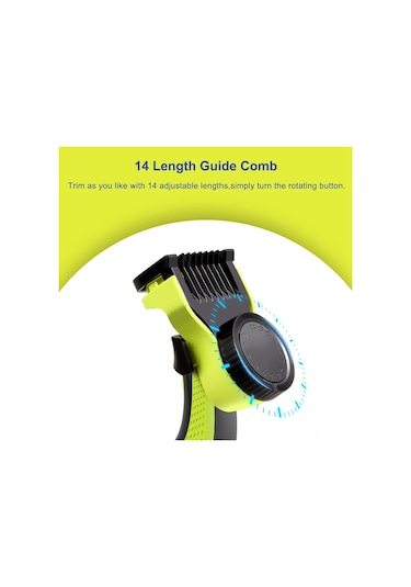 Philips Norelco One Blade Ayarlanabilir Kılavuz Tarak Burun Başı Düzeltici