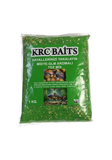 Krc Baits Aromalı Sazan Hamur Tozu/unu 1000 Gr 7-glm Midye